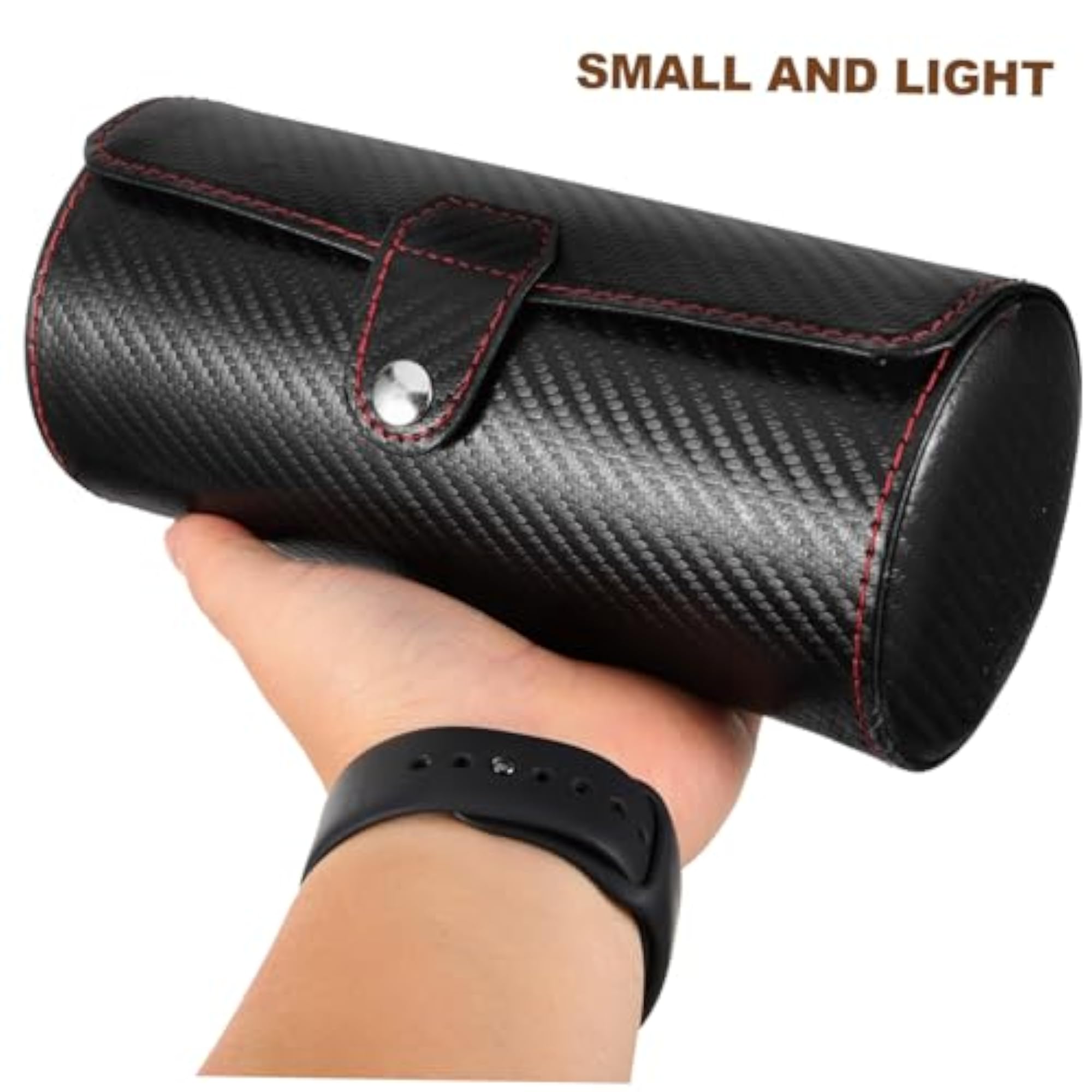 Portable Watch Box Jewelry Box Travel PU Container